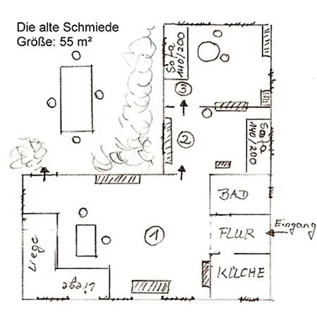 Semesterbostad Alte Schmiede Zingst